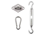 Hespéride Σετ Τοποθέτησης Πανιού Σκίασης για Τέντες - 3 τεμάχια