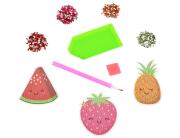 Colorem  Παιδικό Σετ Χειροτεχνίας με διαμαντάκια Nice Fruit - Ηλικίες 6 ετών και άνω