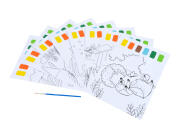 Colorem  Σετ Μαγικής Ζωγραφικής Ζωάκια με διαστάσεις 21x28.5cm - Περιλαμβάνονται πινέλο και χρώματα - Ηλικίες 6 ετών και άνω - 8 τεμάχια