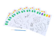 Colorem  Σετ Μαγικής Ζωγραφικής Ωκεανός με διαστάσεις 21x28.5cm - Περιλαμβάνονται πινέλο και χρώματα - Ηλικίες 6 ετών και άνω - 8 τεμάχια