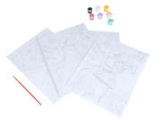 Colorem  Σετ Ζωγραφικής με αριθμούς Πριγκίπισσα & Πεταλούδα - Ηλικίες 6 ετών και άνω - Περιλαμβάνονται χρώματα και πινέλα