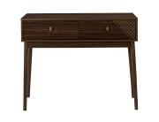 Home Deco Factory Tiffany Kονσόλα Εισόδου με 2 Συρτάρια 100x35x80cm Καφέ