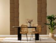 Ηχοαπορροφητική Επένδυση Τοίχου 3d Colva Atmosphera με διαστάσεις 30x2.1x30cm - 3 τεμάχια