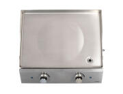 Livoo Ηλεκτρική Ψησταριά plancha DOC302 με ισχύ 2800W, ρυθμιζόμενο θερμοστάτη και επιφάνεια ψησίματος 51x36cm