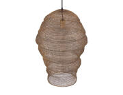 PTMD Luxury Living  Φωτιστικό Οροφής Miko Μονόφωτο, με λαμπτήρα E27 και διαστάσεις 42x42x60cm - Gold