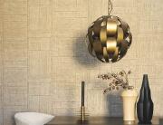 PTMD Luxury Living Φωτιστικό Οροφής Lovis  Μονόφωτο, με διαστάσεις 45x45x48cm - Cream