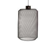 Φωτιστικό Οροφής Mesh PTMD Μονόφωτο, με λαμπτήρα E27 και διαστάσεις 48x48x80cm - Black