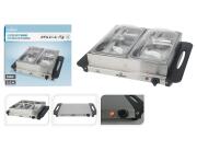 Excellent Electrics Ηλεκτρικός Θερμαντήρας Τροφίμων με συνολική χωρητικότητα 2.4lt, ισχύ 200W και διαστάσεις 41.2x39x15cm