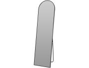 Διακοσμητικός καθρέφτης δαπέδου οβάλ, με διαστάσεις 40x2.5x150cm - Μαύρο