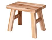 Σκαμπό από Ξύλο Teak, με διαστάσεις 31x19x25cm - Απόχρωση Ξύλου