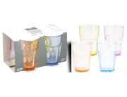 Excellent Houseware Σετ Γυάλινα Ποτήρια με χωρητικότητα 360ml - 4 τεμάχια