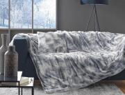 Douceur d'intérieur Κουβέρτα Antartic  με εσωτερική επένδυση fleece και διαστάσεις 180x220cm - Grey