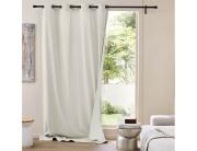 Douceur d'intérieur Θερμομονωτική Κουρτίνα Υψηλής Σκίασης Madison  με τρουκς και διαστάσεις 140x260cm - Natural