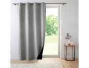 Douceur d'intérieur Κουρτίνα Υψηλής Σκίασης Polarchic  με τρουκς και διαστάσεις 140x260cm - Grey
