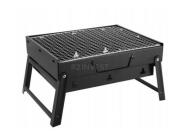 Φορητό Μπάρμπεκιου Βαλιτσάκι με Κάρβουνο  34 x 26 cm Μαύρο 5908222238872 SPM