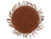 Unique Living Tufo Διακοσμητικό Μαξιλάρι 45x45cm Καφέ