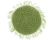 Unique Living Tufo Διακοσμητικό Μαξιλάρι 45x45cm Light Green