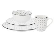 Excellent Houseware Σετ Δείπνου Lisbon - 16 τεμάχια