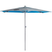 Campo Ομπρέλα Θαλάσσης Διαμέτρου 2m με Αεραγωγό Verde 240 Ασημί