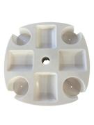 Campo Τραπεζάκι για Ομπρέλα Θαλάσσης Λευκό