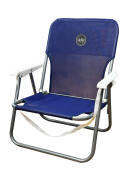Campo Καρεκλα Μεταλλικη Beach 2 Μπλε
