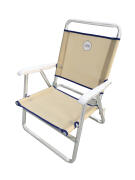 Campo Καρεκλάκι Παραλίας Αλουμινίου 62x55x62εκ. Μπεζ