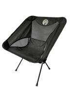 Campo Καρέκλα Αλουμινίου Travel 1 Μαυρη