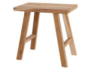 Home & Styling Σκαμπό από Ξύλο Teak, με διαστάσεις 40x25x40cm