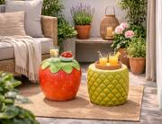 Σετ Τραπεζάκια Fruit με διαστάσεις 31x31cm - 2 τεμάχια