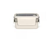 Livoo Δοχείο Φαγητού Lunch Box MEN406C με χωρητικότητα 1000ml - Beige
