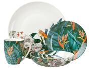 Maxwell & Williams Σετ Πιάτων Night Garden - Πορσελάνη - 16 τεμάχια