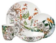 Maxwell & Williams Σετ Πιάτων Night Garden - Πορσελάνη - 16 τεμάχια