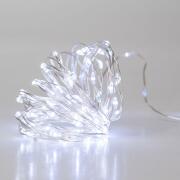 50 MICROLED ΣΥΡΜΑ ΜΠΑΤΑΡΙΑΣ ΑΣΗΜΙ ΠΑΓΟΥ ΣΤΑΘΕΡΟ 2.5ΜΕΤΡΑ