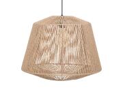 Atmosphera  Φωτιστικό οροφής ρεύματος Jily με λαμπτήρα Ε27 και διαστάσεις 48x48x128cm - Kαφέ