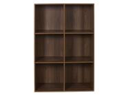 Home Deco Factory Ραφιέρα Οργάνωσης Tiffany 66.6x31.8x97.8cm Καφέ