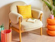 Atmosphera Πολυθρόνα Ikaris με διαστάσεις 86x80x83cm