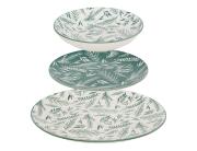 Secret De Gourmet Σετ Πιάτων Agathe από πορσελάνη - 12 τεμάχια