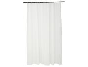 Douceur d'intérieur Κουρτίνα Μπάνιου με κρίκους Vitamine  με διαστάσεις 180x200cm - White
