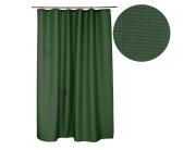 Douceur d'intérieur Κουρτίνα Μπάνιου με κρίκους Quartz  με διαστάσεις 180x200cm - Khaki