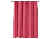 Douceur d'intérieur Κουρτίνα Μπάνιου με κρίκους Dotty  με διαστάσεις 180x200cm - Raspberry