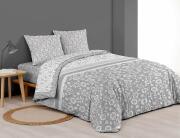 Douceur d'intérieur  Σετ Διπλά Σεντόνια & Μαξιλαροθήκες Flavie από βαμβάκι 57TC, με διαστάσεις 140x190cm