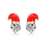 Σκουλαρίκια Χριστουγεννιάτικα Philip Jones με Κρύσταλλα Swarovski®