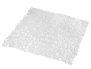 Douceur d'intérieur  Αντιολισθητικό Πατάκι Ντουζιέρας Vitamine με διαστάσεις 52x52cm - Transparent