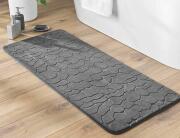 Douceur d'intérieur  Πατάκι Μπάνιου Ricochet με memory foam και διαστάσεις 50x120cm - Charcoal Grey
