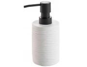 Douceur d'intérieur Δοχείο κρεμοσάπουνου Siloa με χωρητικότητα 500ml και διαστάσεις 7.3x16.5cm - White