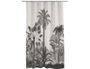 Douceur d'intérieur Κουρτίνα Μπάνιου με κρίκους Cocoty  με διαστάσεις 180x200cm - Multicolour