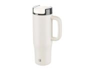 Zwilling Κούπα Θερμός Thermo Plus με καλαμάκι, χωρητικότητα 900ml και διατήρηση θερμοκρασίας 14h ζεστό / 12h κρύο - Cream White