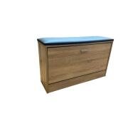 Velco Παπουτσοθήκη Σκαμπό 60x24x49εκ. Σφένδαμος