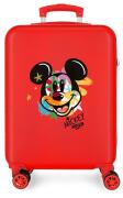 Disney Βαλίτσα καμπίνας παιδική slim 55cm Mickey Have a good day