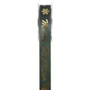 ΚΟΡΔ.ΣΑΤΕΝ ΟΥΓΙΑ Μ.XMAS  2,5cmX9ΠΡΑΣΙΝΟ